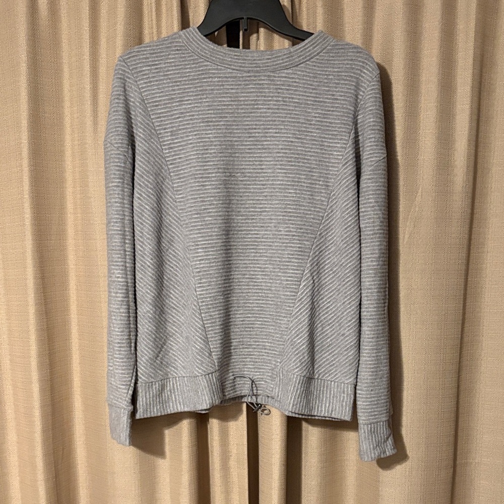 Women's Simply Vera Vera Wang Drawcord Hem Cozy Pullover Top